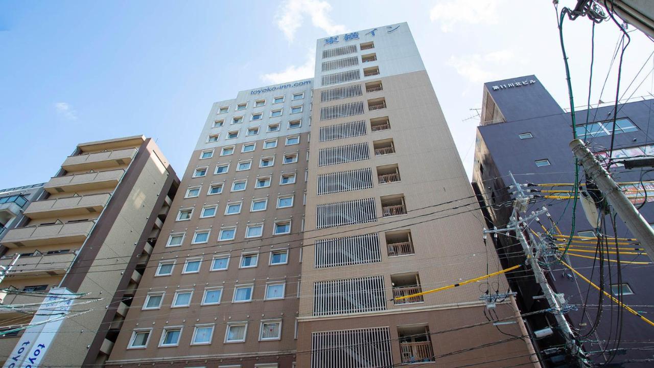 Toyoko Inn Kagoshima Chuo Eki Nishi Guchi Exterior foto